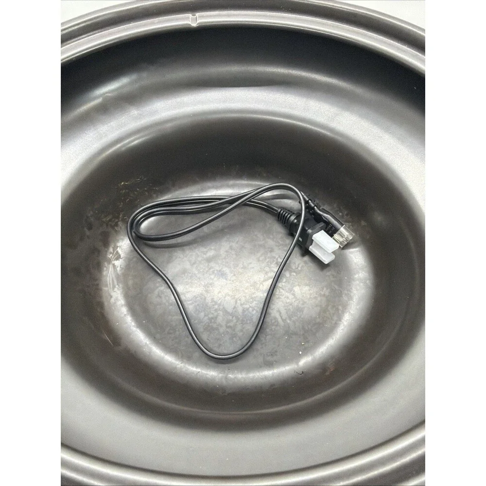 Rival Crock-Pot Versaware Slow Cooker Black Stoneware-missing Cooking Part